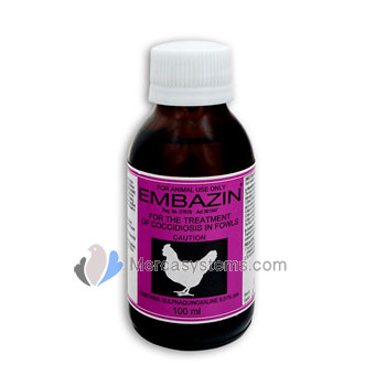 MedPet Embazin 100 ml coccidiosis palomas