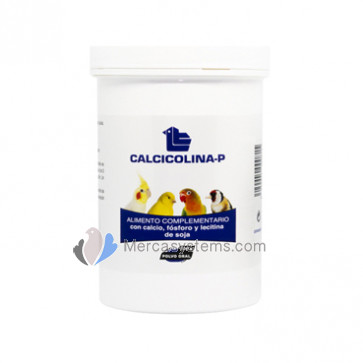 Latac Calcicolina-P 500gr (Aporte nutricional rico en calcio, fósforo y lecitina de soja). Para pájaros.