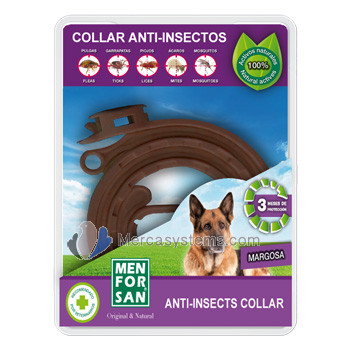 Men For San Collar Antiparasitario para Perros (3 meses de protección)