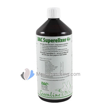 Superelixir 1 litro de DAC para palomas y pájaros