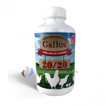Gallus 20/20 250gr (Preventivo natural contra salmonella y E-coli) Para aves de corral