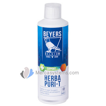 Beyers Herba Puri-T 400ml, (té líquido a base de hierbas medicinales). Para Palomas