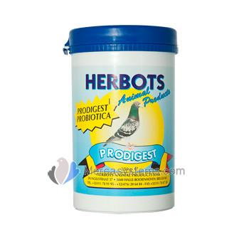 productos palomas, Herbots, Prodigest