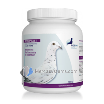 Suplementos, productos y vitaminas para palomas: PHP Recup Fast 1kg, (revolucionaria fórmula para recuperar a las palomas tras los vuelos)