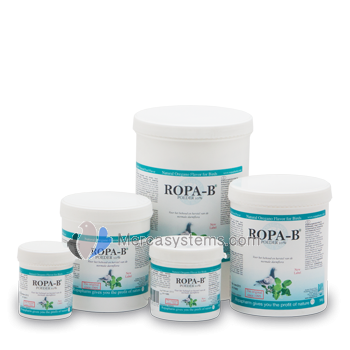 Ropa-B Polvo 10%, 250 gr, (esencia de orégano al 10% para mantener en óptimas condiciones a las palomas y pájaros)