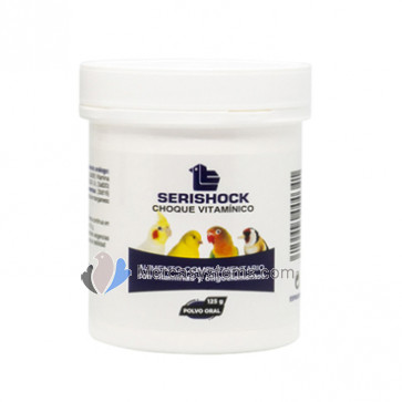 Latac Serishock 125gr (Choque vitamínico para las mayores exigencias nutricionales). Para pájaros