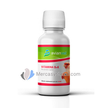 Avianvet Vitamina BK 15ml, (concentrado de vitamina B+K líquida)
