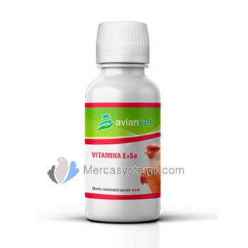 Avianvet Vitamina E + SE 100ml, (vitamina E con Selenio para la cría)
