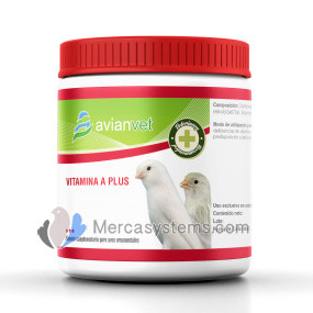 Avianvet Vitamina A Plus 125gr, (vitamina A en polvo)