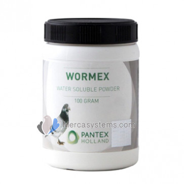 Pantex Wormex 100gr (antiparasitario interno). Para palomas
