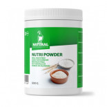 Natural NutriPowder 500gr, (energético con un alto contenido en proteínas e hidratos de carbono)