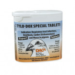 DAC Tylo-Dox Special Mix 50 tabs, (tratamiento combinado 4 en 1). Para Palomas y pájaros 